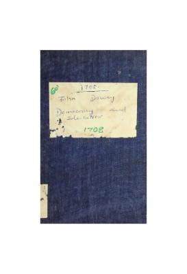 Democracy and Education