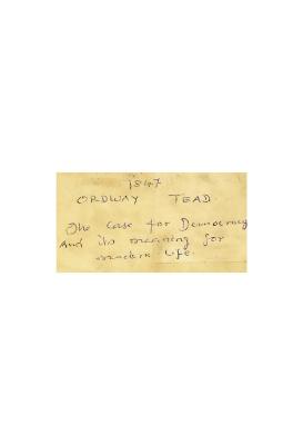 The Case for Democracy