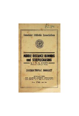 Middle Distance Running and Steeplechasing